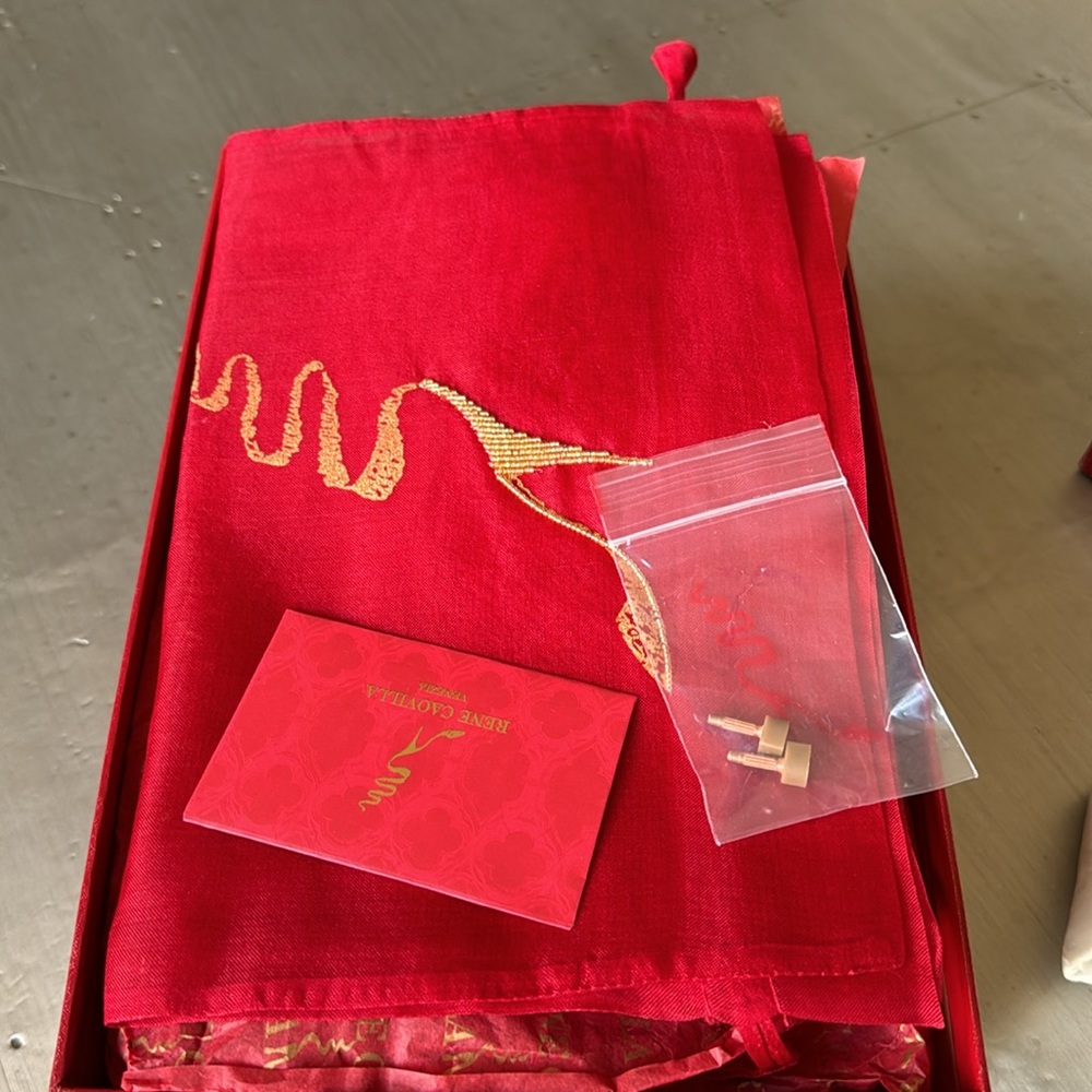 Rene Caovilla supercleo gold snake crystal sandal stiletto Sz 38.5 with box - Picture 13 of 13